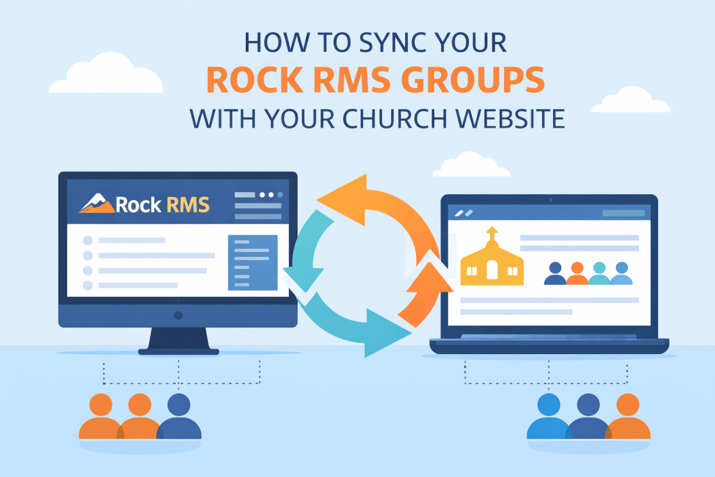 how to sync rock with your website